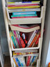 蔻丝（ColesHome） 可移动落地书架教室桌边简易小书架玩具绘本置物架零食收纳架 两个装【平顶4层+加高2层】 实拍图