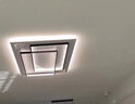梵季（Fanji）客厅灯现代简约大气led吸顶灯卧室主家用大灯饰灯具全屋套餐组合 黑色长方形90*60CM无极调光 实拍图