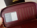 班亚奴钱包女长款女士2025新款时尚大容量头层牛皮钱夹双拉链真皮手拿包 深紫色-单拉链（头层牛皮） 实拍图
