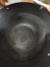 COOK-PAL日本进口铁锅吉川纯铁无涂层铁锅熟铁北京锅炒锅少油烟无涂层 原装锅+原装盖+不锈钢铲 30cm 实拍图
