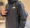 北面（The North Face）冲锋衣男款单层25年秋冬新款外套户外登山服防风夹克8DRZ 4H0/宇宙黑 2XL /185 实拍图