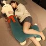 薇薇公主（weiweigongzhu）陪睡毛绒玩具羊驼玩偶夹腿女孩长条公仔布娃娃女生睡觉抱枕成人 围巾羊驼-灰色130cm 晒单实拍图