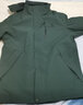 骆驼（CAMEL）三防冲锋衣户外登山服防风防水防污三合一运动外套 AD12263514X，抓绒内胆橄榄黑男 S 实拍图