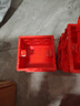 国际电工暗装底盒加高86型大容量暗盒6公分智能开关插座线盒加深接线电线 50mm红色标准款暗装底盒-五只装 实拍图