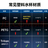 颂可吨桶Tritan饮用水杯大容量运动水壶耐高温杯子健身军训水杯 清仓特价*【Tritan材质】黑色2200ml 实拍图