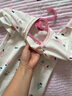wua·wua婴儿衣服秋季宝宝睡袍夹棉防踢护肚夏季空调服睡衣睡袋秋冬连体衣 【四季 适宜20-28度】粉森林 90 实拍图