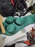 艾骨堂艾灸盒随身灸无烟铜盒家用陈年艾绒蕲艾柱颈椎温灸防烫仪器艾灸罐 升级天鹅绒四联无烟布套+54粒+4个铜艾灸盒 实拍图