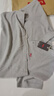 Levi's李维斯情侣同款美式复古潮流休闲商务宽松翻领短袖polo衫 灰色0002 XL 实拍图