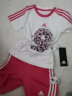 adidas印花运动短袖套装女婴童阿迪达斯官方轻运动GM8968 白/玫红色/玫红色/白 92CM 晒单实拍图