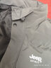 JEEP SPIRIT吉普马甲男外套男士秋冬季坎肩无袖棉衣纯色休闲立领学生户外服装 灰色 XL (125斤-135斤) 实拍图