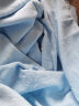 恒源祥纯棉全棉老式毛巾被单人怀旧毛巾午睡毛毯被子夏季沙发盖毯 2087(蓝色) 180*220cm 实拍图