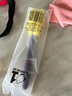 杯具熊（BEDDYBEAR） 学饮儿童保温杯带手柄背带刻度宝宝防呛吸管杯小号幼儿园杯子 学饮红斑马-防呛型+杯刷 320ml 实拍图