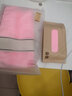 HOYO日本极细纤维浴巾成人不掉毛加厚款毛大浴巾速干男女洗脸洗澡裹巾 毛浴套装（粉色） 实拍图