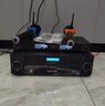 威斯汀家庭ktv音响套装点歌机一体KTV唱歌全套设备无线话筒麦克风一拖二U段高保真KTV舞台麦克风 K16 金色 实拍图
