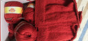 恒源祥全羊毛手编线中粗毛线团 围巾帽子毛衣裤子线 丝光羊毛线2888 50g 523铁锈红 50克 按重量发货，不是个数 实拍图
