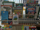 SOFS儿童书架落地绘本架宝宝铁艺小书柜简易书报杂志架书本展示置物架玩具收纳架 XL码(4+2层)3盒 有轮子 实拍图