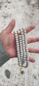 智初 海南星月菩提手串108颗正月大留白高密顺白手链男女毕业级高抛佛珠配饰520礼物送男朋友 【精品款】8*11mm桶珠 高抛毛感料 实拍图