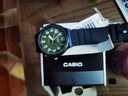 卡西欧（CASIO） 男女手表 学生运动简约石英中性小黑表 百搭休闲时尚小表盘 MW-240-3B  43mm表盘 实拍图