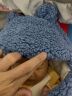 萌兔王子0-3月婴儿睡袋包被二合一婴儿衣服新生抱被秋冬季加厚包被初生儿 【抱被羊羔绒】蓝色 6M[全长约70cm] 晒单实拍图