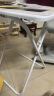 奥伦福特  家用免安装电脑桌现代简约写字桌椅可折叠书桌宿舍办公学习桌子 白色电脑桌60*40*70【可折叠】 晒单实拍图