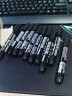 金万年记号笔单头油性 物流专用笔-黑色(10支装)G-0902-001 实拍图