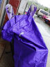 天堂伞 牛津布加大加厚男女款反光条电动电瓶摩托车雨衣雨披均码 紫兰 实拍图