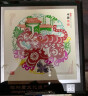 燕云州蔚县手工剪纸画工艺品龙马镜框摆件中国风特色礼品送老外出国礼品 彩生肖虎（可定制） 实拍图