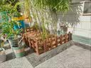 安瑾围栏栅栏草坪防护栏菜地篱笆地上户外隔离栏防腐木花园绿化小栏杆 40cm高1米长（颜色碳化色） 实拍图