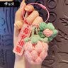 雨蒙蒙生日礼物女生手工针织成品莓有烦恼包包挂件钥匙扣实用创意送女士 实拍图