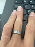 DR对戒情侣钻戒铂金结婚订婚钻石戒指礼物FOREVER爱有天意 【DR臻选】结婚对戒【铂金】 实拍图
