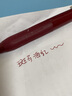 日本斑马牌（ZEBRA）复古笔 JJ15酒红色新五色 SARASA按动彩色中性笔 0.5按动限定水笔 酒红色 实拍图