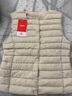 鸭鸭（YAYA）轻薄羽绒马甲女冬装短款内胆时尚女款马夹外套背心K 米白色 M 160 实拍图