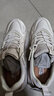 斯凯奇（Skechers）运动鞋女糕糕鞋女士绑带休闲运动鞋小白鞋厚底增高117513 乳白色/OFWT 38 实拍图