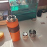 格律（GELU）焖茶杯大容量保温杯户外水杯全钢随行杯316不锈钢长效保温 西柚红-600ml 实拍图