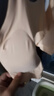 摩登孕妈 哺乳文胸夏季薄款一片式怀孕冰丝凉感舒适孕妇内衣胸罩8888白XXL 实拍图