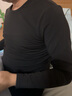 芬腾保暖内衣情侣女秋季新款修身百搭内衣男士打底秋衣秋裤套装 男款D-黑色 2XL 实拍图