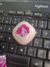 MY LITTLE PONY小马宝莉卡片联名真无线蓝牙耳机 入耳式睡眠耳机降噪游戏运动女生生日礼物通用苹果小米T06碧琪粉 实拍图