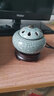 福笙堂电子香熏炉陶瓷可定时调温插电香粉沉香檀香炉家用室内熏香炉摆件 哥窑青黑线电子炉调温定时款+1瓶芽庄沉香片 实拍图