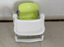 apramo安途美宝宝餐椅儿童餐桌椅可折叠便携椅子 婴儿餐椅升级款 糖果绿 实拍图