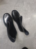 南源金雨王雨鞋男短筒低帮加绒可拆套靴加绒牛筋底耐磨防滑加棉防白色雨鞋 黑色105低筒 42 实拍图