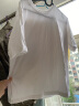 网易严选200g重磅纯棉T恤5A级抑菌不易变形耐水洗夏季短袖男女同款不泛黄 本白色 S 实拍图