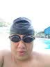 浩沙（hosa） 泳裤男平角抗氯游泳裤加大码防尴尬男士温泉泳裤 深灰泳裤+泳镜+泳帽 2XL （高180-190cm重85-95KG） 实拍图
