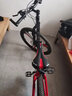 Jeep 吉普自行车折叠山地车前后双减震碟刹变速山地自行车-战神 战神-黑红三刀一体轮 27速26寸（适合身高1.6~1.80m) 实拍图