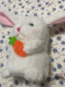 zak!毛绒玩具兔子公仔复读学舌说话玩偶哄娃神器安抚娃娃宝宝儿童电动玩具兔兔玩偶女孩生日礼物魔音小兔 实拍图