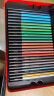 晨光(M&G)文具48色水溶性彩铅铁盒 初学者学生美术绘画填色套装彩色铅笔含笔刷AWP343B6礼物儿童画画女孩生日 实拍图