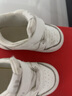 卡特兔童鞋婴幼儿学步鞋秋季儿童板鞋幼儿园小白鞋软底防滑休闲鞋子 纯牛奶白 23 内长14.0cm 脚长13.0-13.5 实拍图
