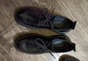波图蕾斯皮鞋男士系带大头商务休闲正装鞋厚底德比鞋男耐磨 6128 黑色 39 实拍图
