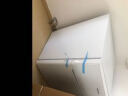奥马(Homa) 125升 双门小冰箱 家用小型电冰箱 租房冷藏冷冻双开门 省电 环保内胆 白色 BCD-125H 实拍图