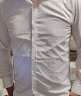 南极人衬衫男 夏季正装衬衫外套商务休闲西装纯色修身衬衣衬衫男5XL 实拍图