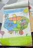 AMOS韩国儿童画笔油画棒绘画工具蜡笔欧盟认证24色细可水洗三合一礼物 实拍图